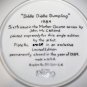 Diddle Diddle Dumpling by John McClelland 8 1/2"" Collectors Plate w/Certificate and Booklet