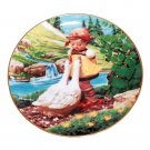 Goose Girl by M. I. Hummel 8 1/4"" Collectible Plate 23kt Gold Trim w/COA