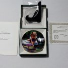 Reflections by Donald Zolan Miniature 3 1/4"" Collectors Plate with COA & Stand