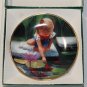 Reflections by Donald Zolan Miniature 3 1/4"" Collectors Plate with COA & Stand