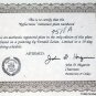 Reflections by Donald Zolan Miniature 3 1/4"" Collectors Plate with COA & Stand