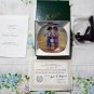 Seaside Treasures by Donald Zolan Miniature 3 1/4"" Collectors Plate with COA & Stand