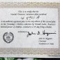 Seaside Treasures by Donald Zolan Miniature 3 1/4"" Collectors Plate with COA & Stand
