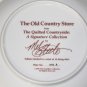The Old Country Store by Mel Steele 8"" Collectible Plate Original Box w/COA