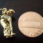 14K Double Gold Filled 3D Golfer Charm/Pendant