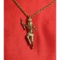 14K Double Gold Filled 3D Majorette Charm/Pendant