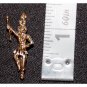 14K Double Gold Filled 3D Majorette Charm/Pendant