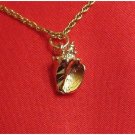 14k Double Gold Filled 3D Seashell/Conche Charm/Pendant