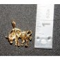 14K Double Gold Filled Bull Charm/Pendant