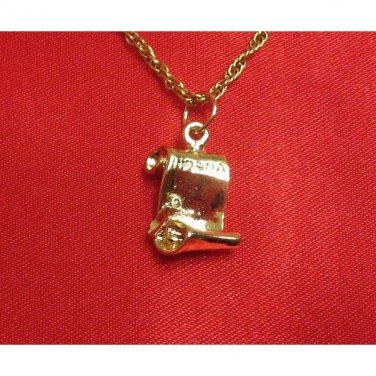 14K Double Gold Filled Diploma Charm/Pendant