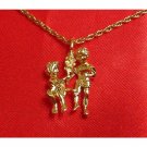 14K Double Gold Filled Gemini Charm/Pendant