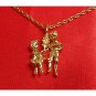 14K Double Gold Filled Gemini Charm/Pendant