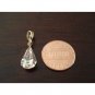 14K Double Gold Filled Tear Drop Crystal Charm/Pendant