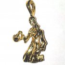 14K Double Gold Filled Virgo Charm/Pendant