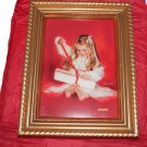 A Gift For Laurie by Donald Zolan Framed Miniature Lithograph 7x 9 COA Litho
