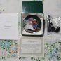 First Love by Rob Anders Miniature 3 1/4"" Collectors Plate New Mint COA & Stand