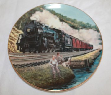 Homeward Bound by Jim Deneen 9 1/4"" Collectible Plate Original Box w/COA