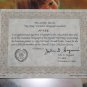 My Kitty by Donald Zolan Framed Miniature Lithograph 8-3/4 x 6-1/2 COA Litho