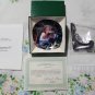 Digging In by Rob Anders 3 1/4"" Miniature Collectors Plate COA & Stand
