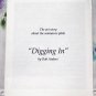 Digging In by Rob Anders 3 1/4"" Miniature Collectors Plate COA & Stand