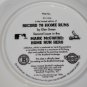 Record 70 Home Runs Mark McGwire Home Run Hero 8"" Collectors Plate with COA