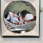 Sweet Dreams by Rob Anders 3 1/4"" Miniature Collectors Plate New Mint COA & Stand