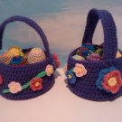 Purple Easter Baskets