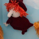 Kitchen Witch ( dark red)