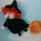 Kitchen Witch ( dark green)