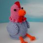 Kitchen chicken small ( pink and periwinkle)
