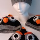 Black Angry Bird Hat