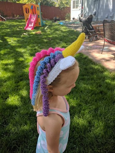 Rainbow Unicorn Headband