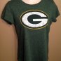 OLD NAVY WOMEN'S SMALL GREEN BAY PACKERS WISCONSIN TEAM DISTRESSED T-SHIRT NFL