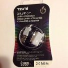 NEW & SEALED  TZUMI 30-pin 3 Ft USB Cable APPLE iPHONE iPOD