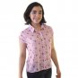 Bravest Warriors Puppycat Button Down Women's Pink Blouse NEW Sizes XS-2XL