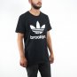 Adidas Brooklyn Trefoil Logo Men's Black T-shirt NEW Size L