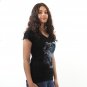 Star Wars Darth Vader Galaxy Women's Black T-shirt NEW Sizes S-2XL