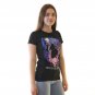 Disney Alice Curiouser and Curiouser Women's Black T-shirt NEW Sizes XS-3XL