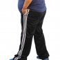 Adidas Originals Legacy Trefoil Three Stripes Men's Black Pants NEW Size 2XL