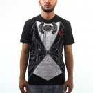 Star Wars Tie Fighter Tuxedo  Men's Black T-shirt NEW Sizes M-3XL