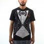 Star Wars Tie Fighter Tuxedo  Men's Black T-shirt NEW Sizes M-3XL