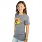 Three For Twelve Boom! Junior's Grey T-shirt NEW Sizes S-XL