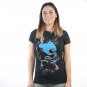 Disney Aladdin Genie Women's Black T-shirt NEW Sizes XS-2XL