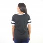 Disney Mickey Mouse Sleeve Stripes Women's Black Raglan T-shirt NEW Sizes S-XL