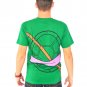 Teenage Mutant Ninja Turtles Donatello Men's Green T-shirt NEW Sizes S-4XL