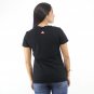 Adidas Graphic Sunsets Reps & Back Logo Women's Black T-shirt NEW Sizes S-M