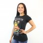 Adventure Time Jake I Love Food More  Women's Black T-shirt NEW Sizes XS-2XL