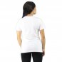 Adidas  Black Los Angeles Trefoil Logo Women's White T-shirt NEW Size M