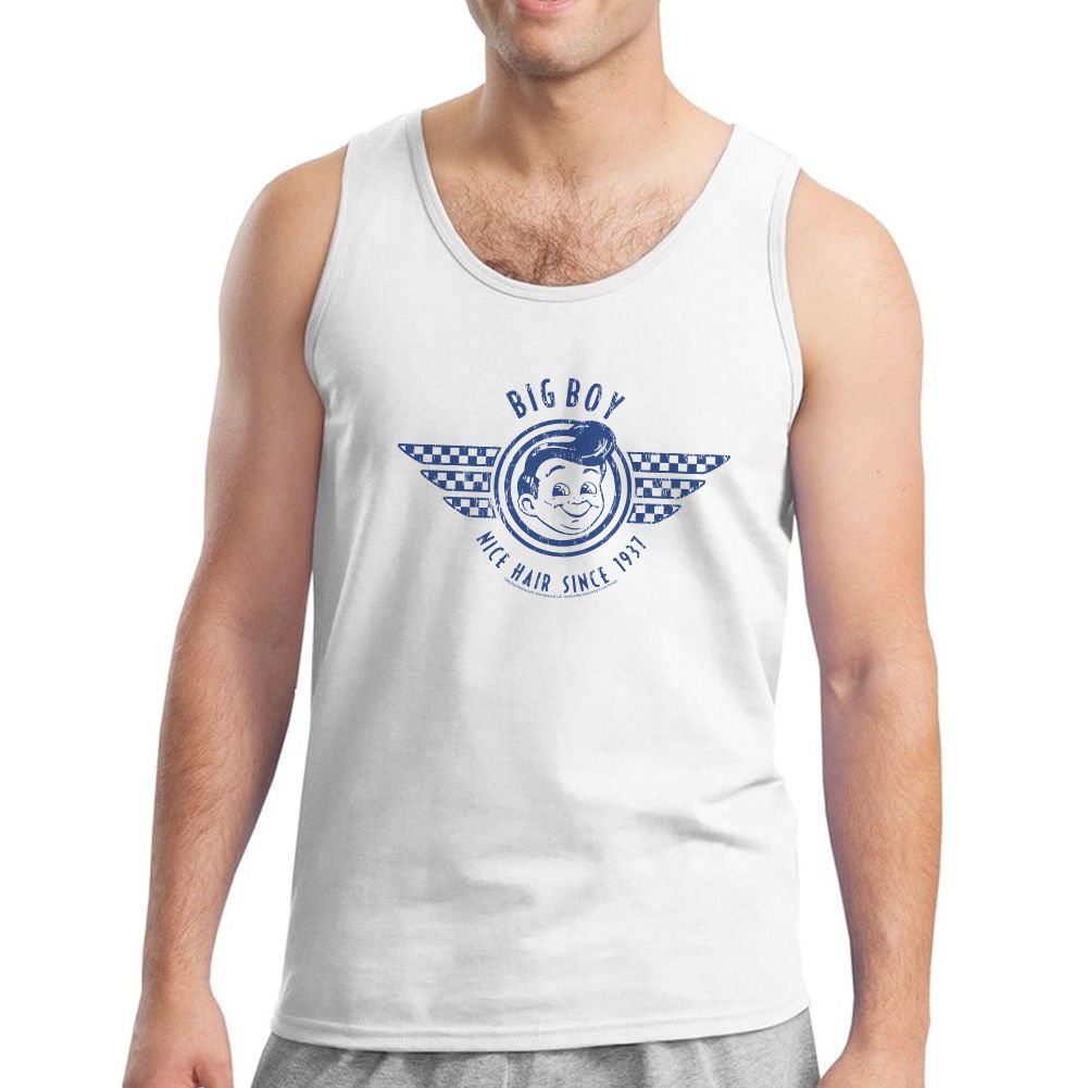 Big Boy Nice Hair Men's White Tank Top NEW Sizes S2XL