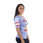 Disney Mickey Mouse Classic Standing Junior's Blue Baseball Tee NEW Sizes S-XL
